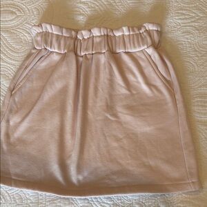Copper Key Blush Pink Mini Skirt